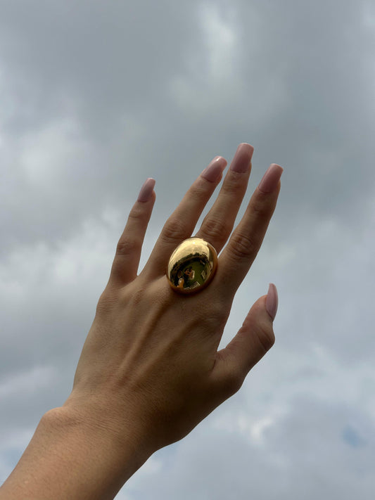 Gold Orb Ring